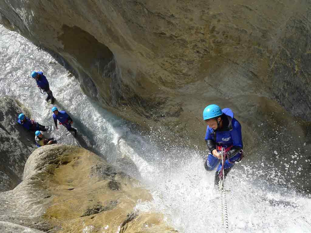 canyoning vallee du sasse